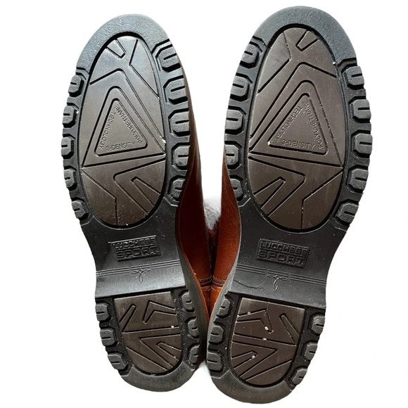 Lucchese Sport Vintage Roper Boots Brown Men’s 9.5 EE Leather Cowboy Western - Picture 10 of 13